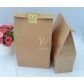5 pcs Recyclable Kraft Shopping Bags Fast Food Paper Pouches DIY Paper Bags for Gift